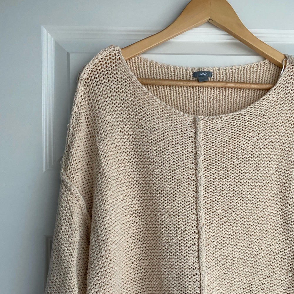 AERIE Oversized Knit Sweater
